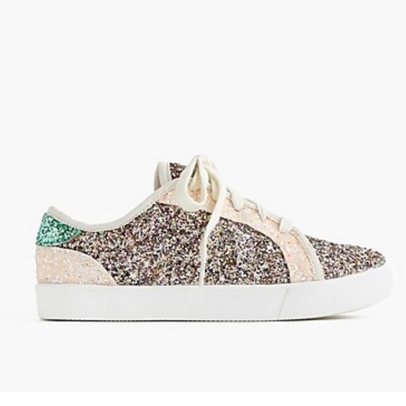 J. Crew Other - CrewCuts K9 Glitter Sneakers NIB